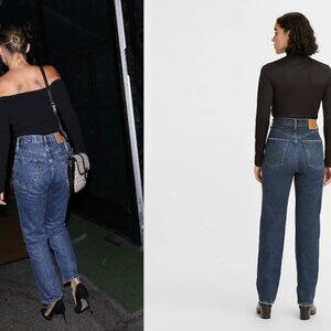 Levis 70s high rise straight jeans SEEN ON NICOLE RICHIE